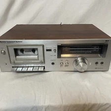 Modular Component Systems MCS 683-3540 Cassette Deck PARTS ONLY Powers On