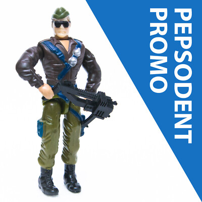 2002 Funskool GI Joe GENERAL TOMAHAWK Figure INDIA Pepsodent