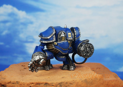 Space Robot Painted Figure Model for Chess Game K1209_C