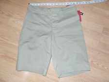 GIRLS UNIFORM SHORTS, DICKIES CLASSIC FITBERMUDA SHORTS, SZ 8 KHAKI