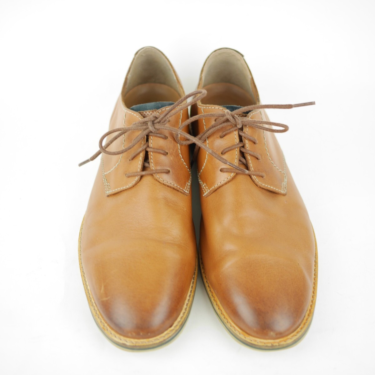 Clarks Oxford Men 11M Brown Leather Lace Up Wingtip Comfort Dress Shoes Men main image 3