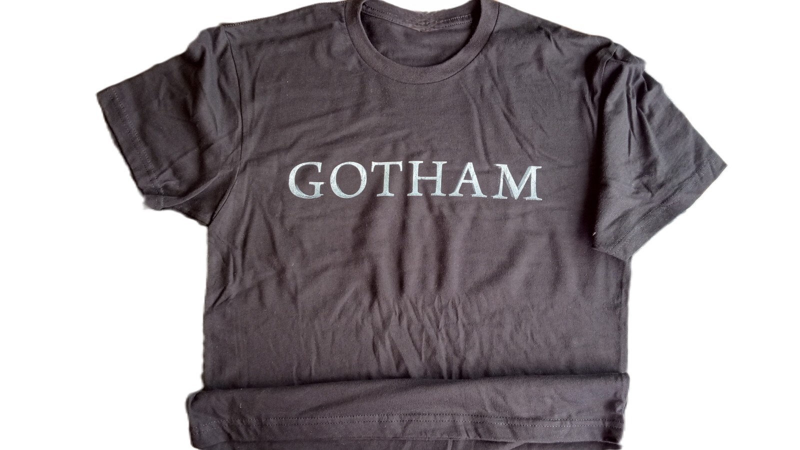 Gotham WB TV Show Promo Tee by Next Level Mens SMALL T Shirt 100% Cotton Black