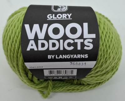 (179  /kg):  50 g LangYarns Wooladdicts GLORY, locker und weich Fb. 117  #7332