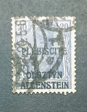 Allenstein 5a gestempelt Deutsche Abstimmungsgebiete