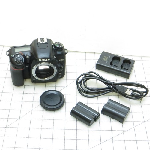 Nikon D7500 20.9 MP 4K DX DSLR Digital Camera Body - 5,429 Shutter Count