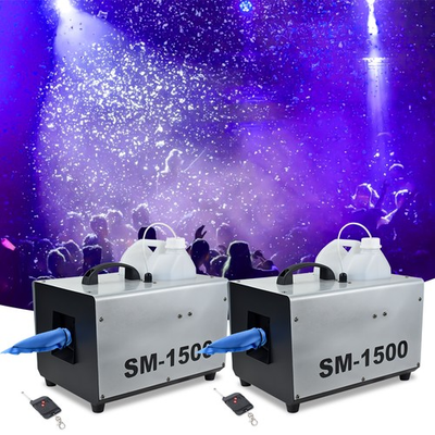 #ad #ad 2pack 1500W Artificial Snow Making Machine Snow Machine for Party Disco Dj Event $190.00