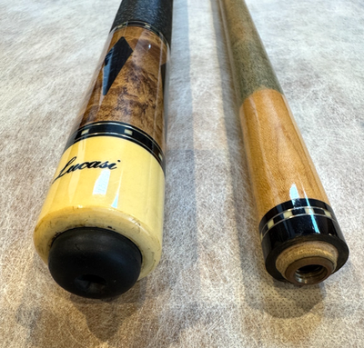 Lucasi Buddy Hall XXIV Pool Cue 5/16-18 Piloted Joint 19.2oz
