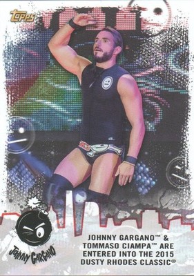 2020 Topps WWE NXT Johnny Gargano Tribute Insert Wrestling Cards Pick from List