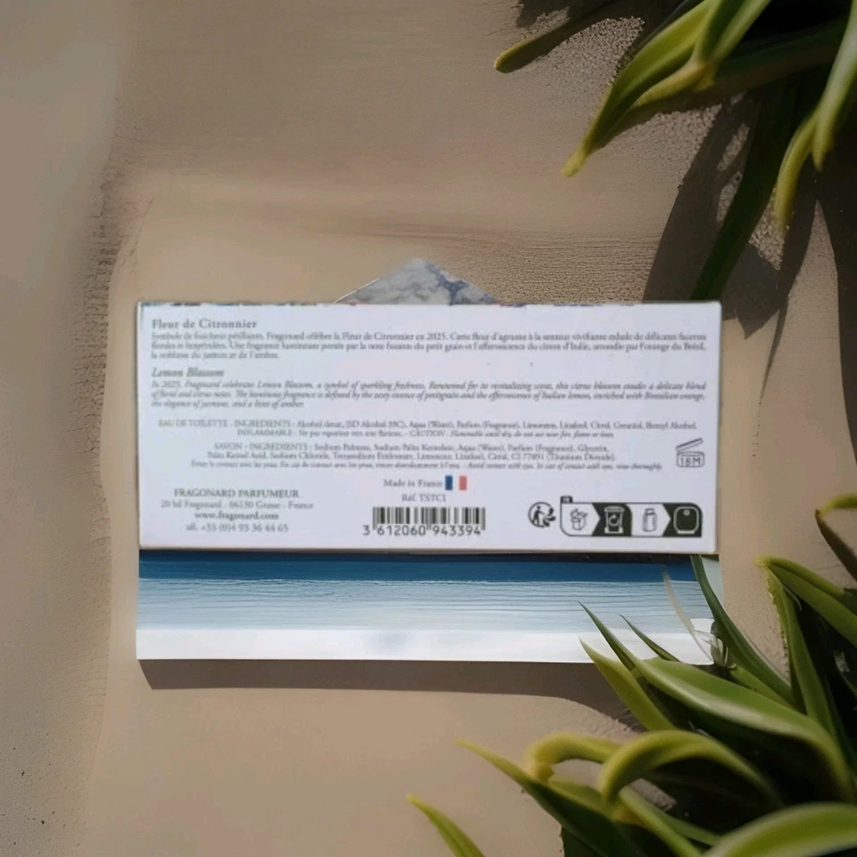 Fragonard - petit coffret Fleur de Citronnier - savon+Edt - Photo 2/2