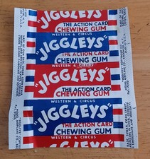 1950 ☆RÉIMPRESSION ☆ JIGGLEYS enveloppe gomme à bulles - RARE