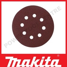 Image of Makita 40 Grit P-43533 125mm 5" Orbital Sander Disc for BO5031 BO5030 Pack of 10