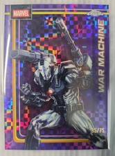 2026 Topps Chrome Marvel War Machine #193 Purple Xfractor /75
