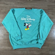 Vintage 80  s Walt Disney Studios Sweatshirt Large Mickey Mouse Made In USA