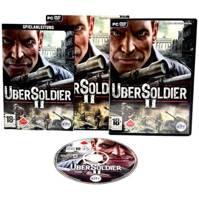 ÜberSoldier II PC DVD gereinigte Hülle Deutsch
