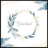 GäStebuch Hochzeit 21X21 Cm Cremefarben, Hochzeitsbuch, Erinnerungsbuch