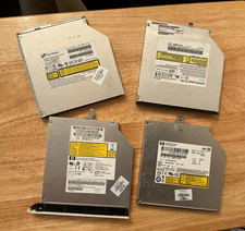 Laptop DVD /- RW Drives 4 Piece Lot Various Maker Bezels HP Good Shape