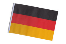 Deutschland kleine Flagge - ideal zum Basteln - 23 cm x 15 cm