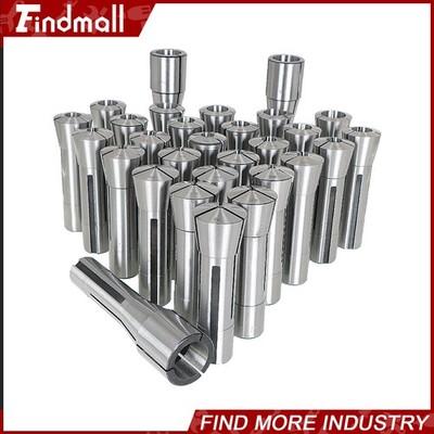 New Collet Set Fractional 1/32'' - 1'' High Precision Fit For R8 29 PCS
