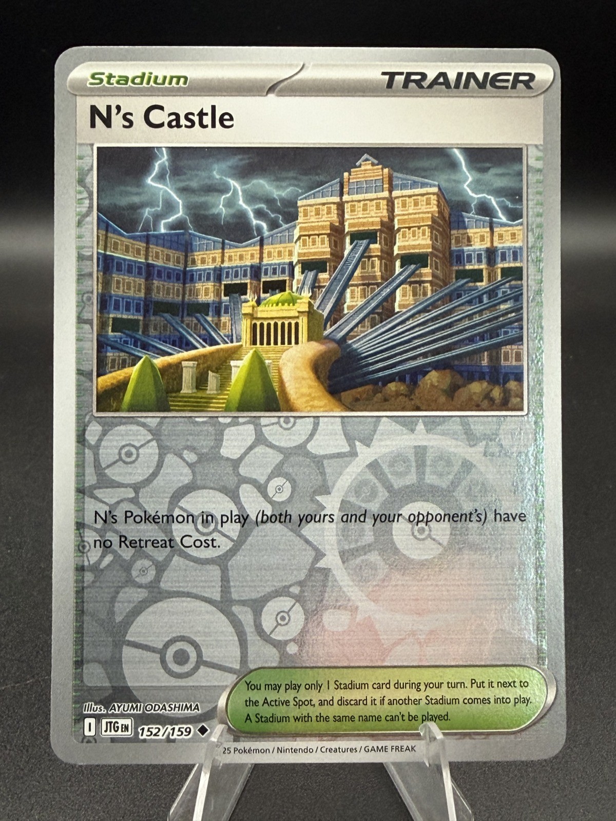 N's Castle 152/159 SV09: Journey Together Reverse Holo- Pokemon TCG- NM