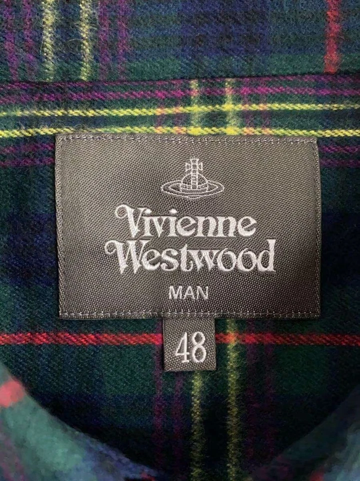 Vivienne Westwood  Shirts green 48 Used - Image 3 of 4