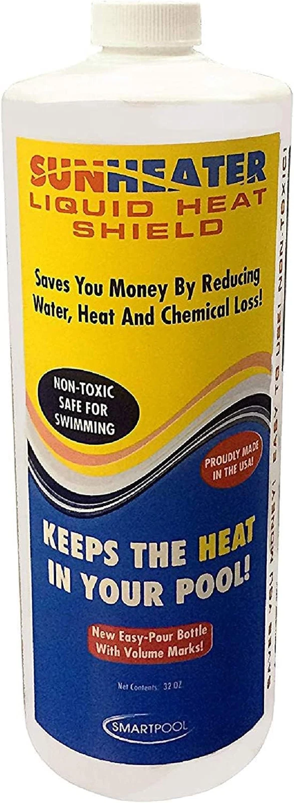 SunHeater Solar Pool Blanket and Liquid Heat Shield