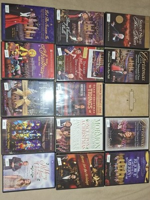 mormon tabernacle choir Christmas 15 dvd Lot 02,03,06-17, And 25th Anniversary