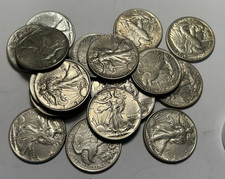 Walking Liberty Lot of 5 - CHOOSE HOW MANY - 90 SiIver Half DoIlar  