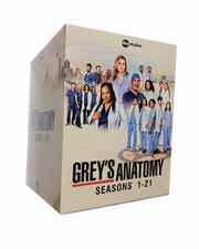 Grey  s Anatomy : Complete TV Series Season 1-21 DVD 108-Disc Set Region 1