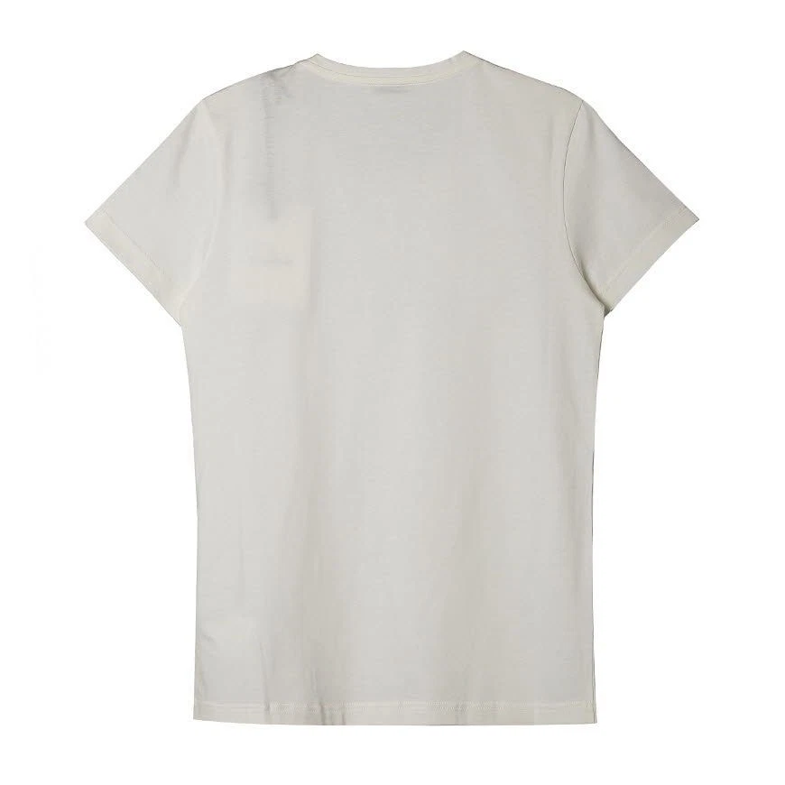 T shirt manica corta con toppa logo Moncler 128305520