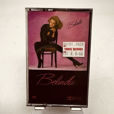 Belinda Carlisle - Belinda - Cassette Tape -  IRSC 5741 - 1986 SEALED NOS
