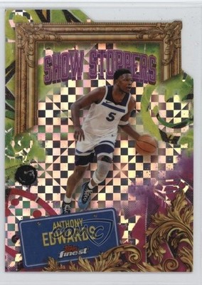 2024-25 Topps Finest Showstoppers X-Fractor Anthony Edwards #S-11 1q3f