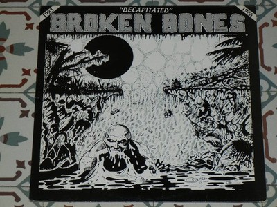 BROKEN BONES - Decapitated LP UK 1987 Fallout PUNK EX/EX