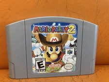 MARIO PARTY 2 N64 Nintendo Video Game Cartridge 1999 AUTHENTIC 64 Works! Vintage