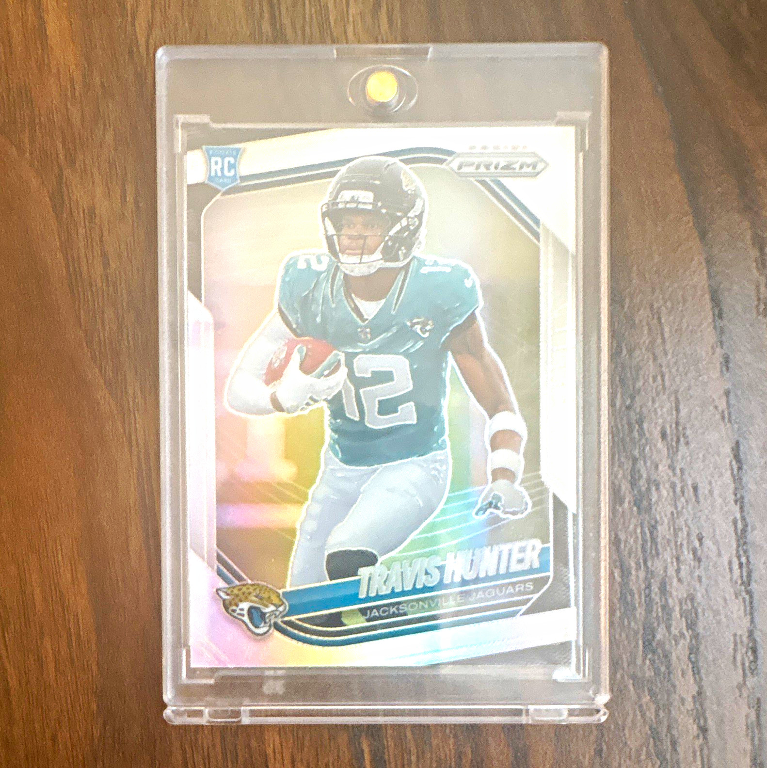 Panini 2025 Prizm Rookies Travis Hunter #301 RC Silver Prizm Jaguars