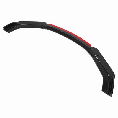 6x Front Bumper Lip Spoiler Set Carbon Fiber Pattern Reduce Wind Resistance SET