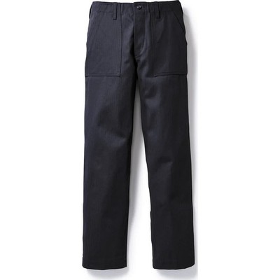 Filson Herringbone Supply Pant 20087231 MADE IN USA Navy Dark Blue
