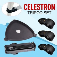 Celestron Tripod Set with Accessory Plate 3 Clamping Rings with Screws O12dm2