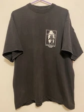 Amsterdam Prostitution Information Center Red Light District Tee Black Size XL