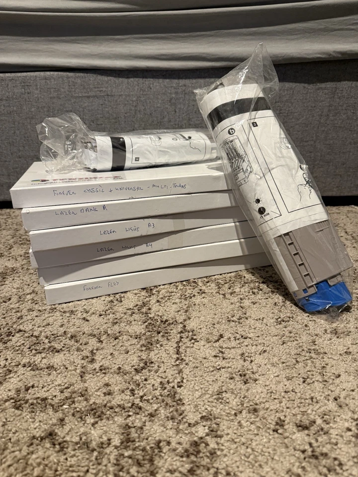 OKI Pro8432WT A3 Full Colour White Toner Printer + 2 extra White Toner and paper - Image 3 of 4