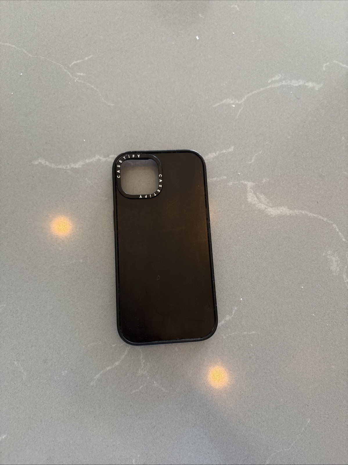 CASETiFY Black iPhone 15 Case Lightly Used Pre-Owned