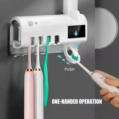 UV-Wandsterilisator für Zahnbürsten, 4 Türen