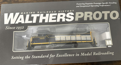 Walthers Proto HO Scale #920-42151 EMD GP35 PHII ATSF/Santa Fe #1415 w/DCC CC