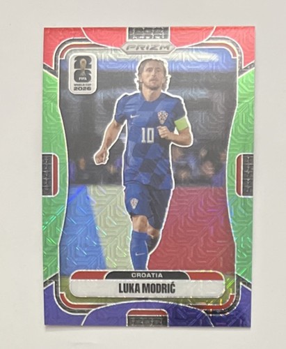 Luka Modric [Green] #200 2026 Panini Prizm FIFA card