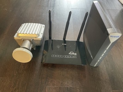 HughesNet And D-link Satellite Internet system