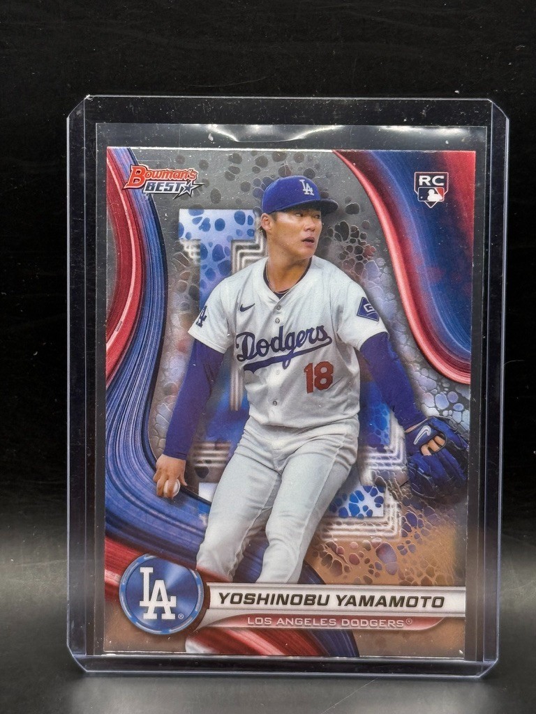 2024 Bowman's Best - Yoshinobu Yamamoto #34 (RC) - LA Dodgers