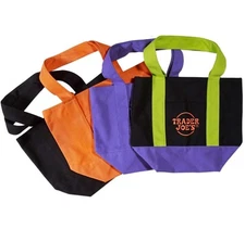 (4) Lot Trader Joe's Mini Canvas Tote Bag Set Of 4 LIMITED  NWT