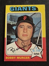 1975 Topps - Bobby Murcer - #350 - Giants - Outfield