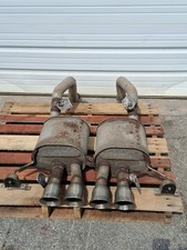 2014-19 Chevy Corvette C7 Rwd 6.2l Rear Left Right Exhaust Muffler Pipe Set Oem 2014-19 Chevy Corvette C7 Rwd 6.2l Rear Left Right Exhaust Muffler Pipe Set Oem