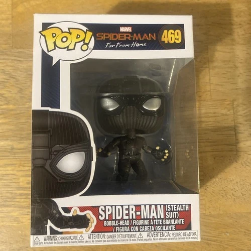 Spider-Man Stealth Suit #469 Brand New - Funko POP Marvel