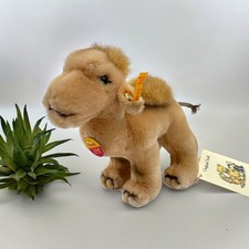 Steiff 6" TROTTY Dromedary Camel 040610 Chest  Hang tag and Ear Button